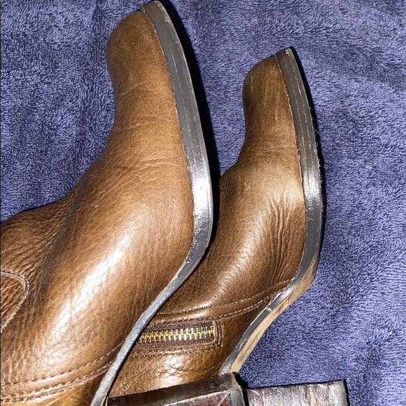 Coach Kaylie Pebble Leather Boots - Picture 16 of 16